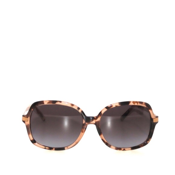 Michael Kors Adrianna II 2024 316213 Pink Havana Gray Gradient Sunglasses - Picture 2 of 4